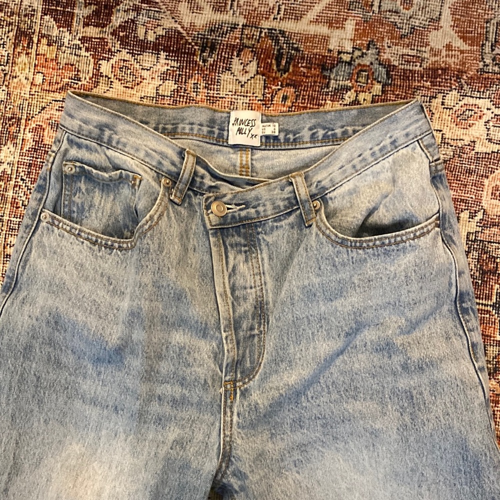 Princess Polly Light Blue Jeans